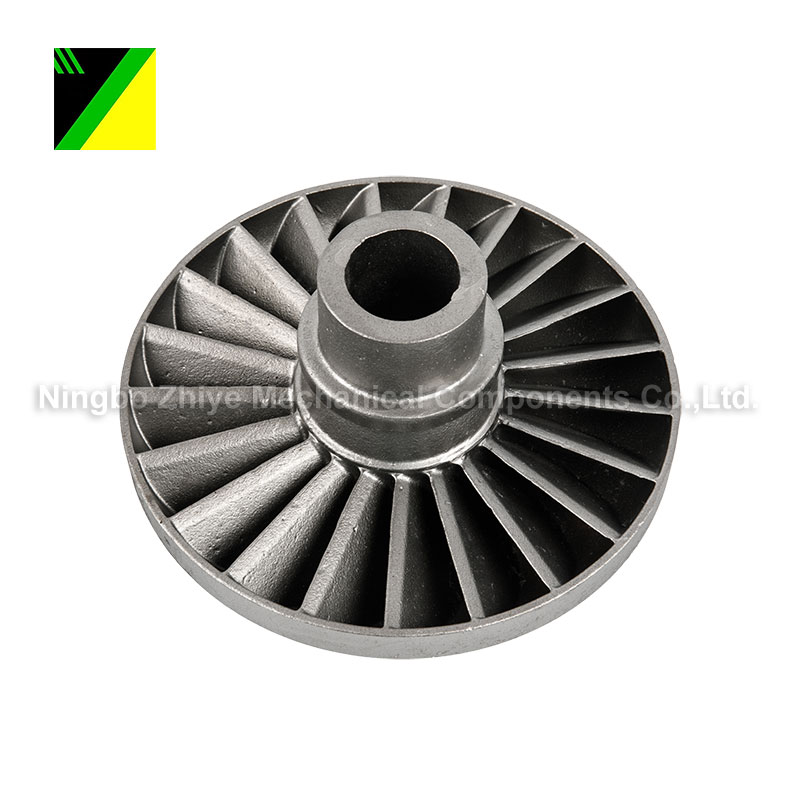 الحديد الزهر Silica Sol Investment Casting Rotor Wheel