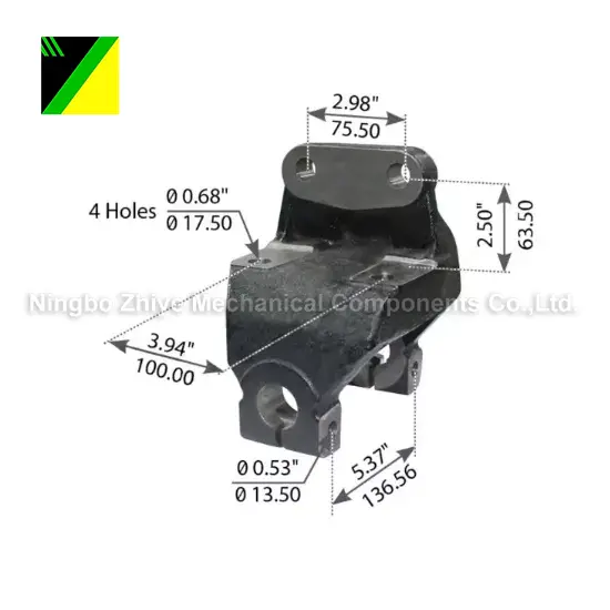 حديد الدكتايل المفقود من الرغوة للاستثمار في الصب الأمامي